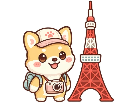 Sibi with Tokyo Tower